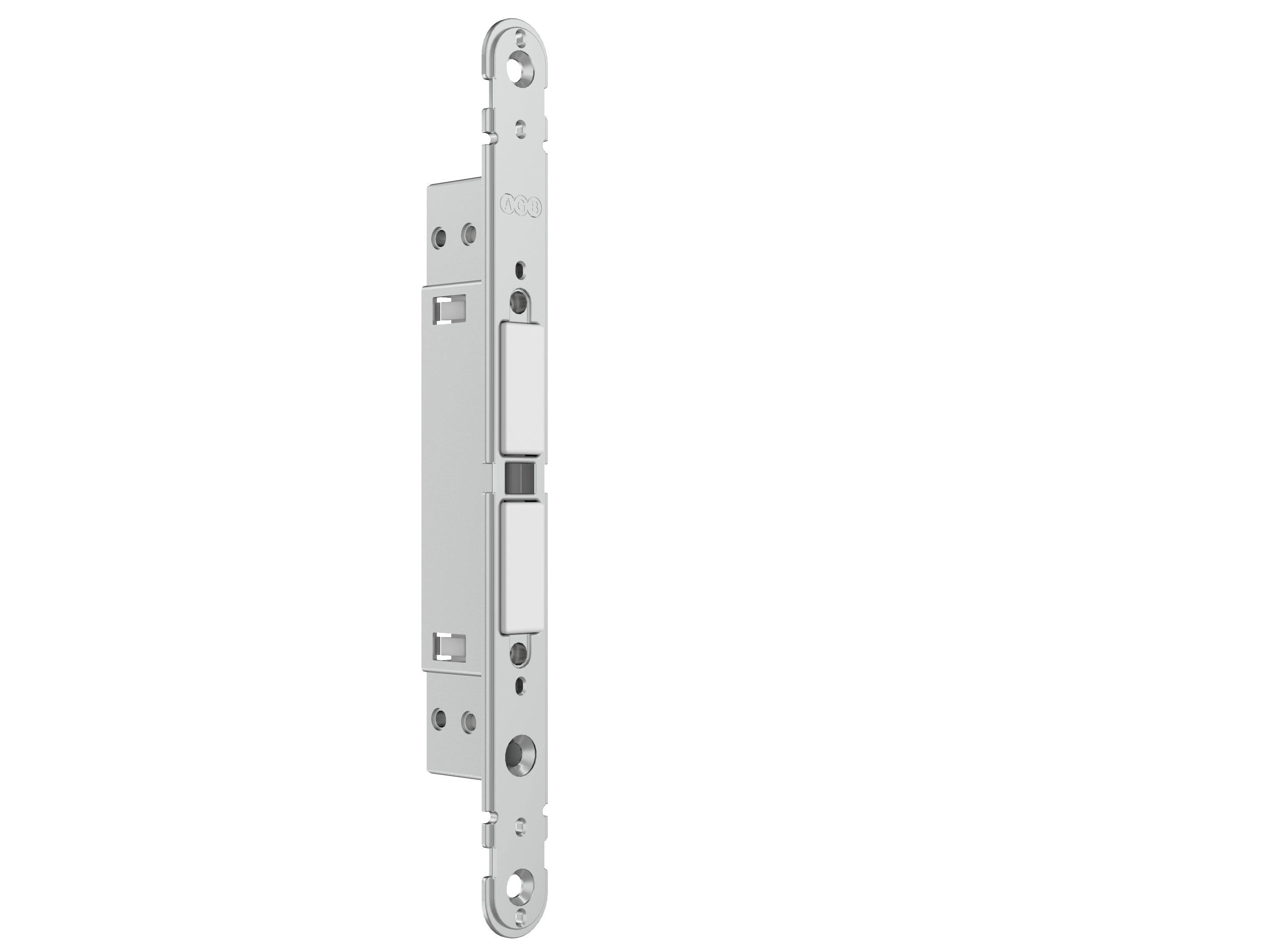 SERRATURA TOUCH-FRONTALINO BIANCO-RITENUTA MAGNETICA REGOLABILE