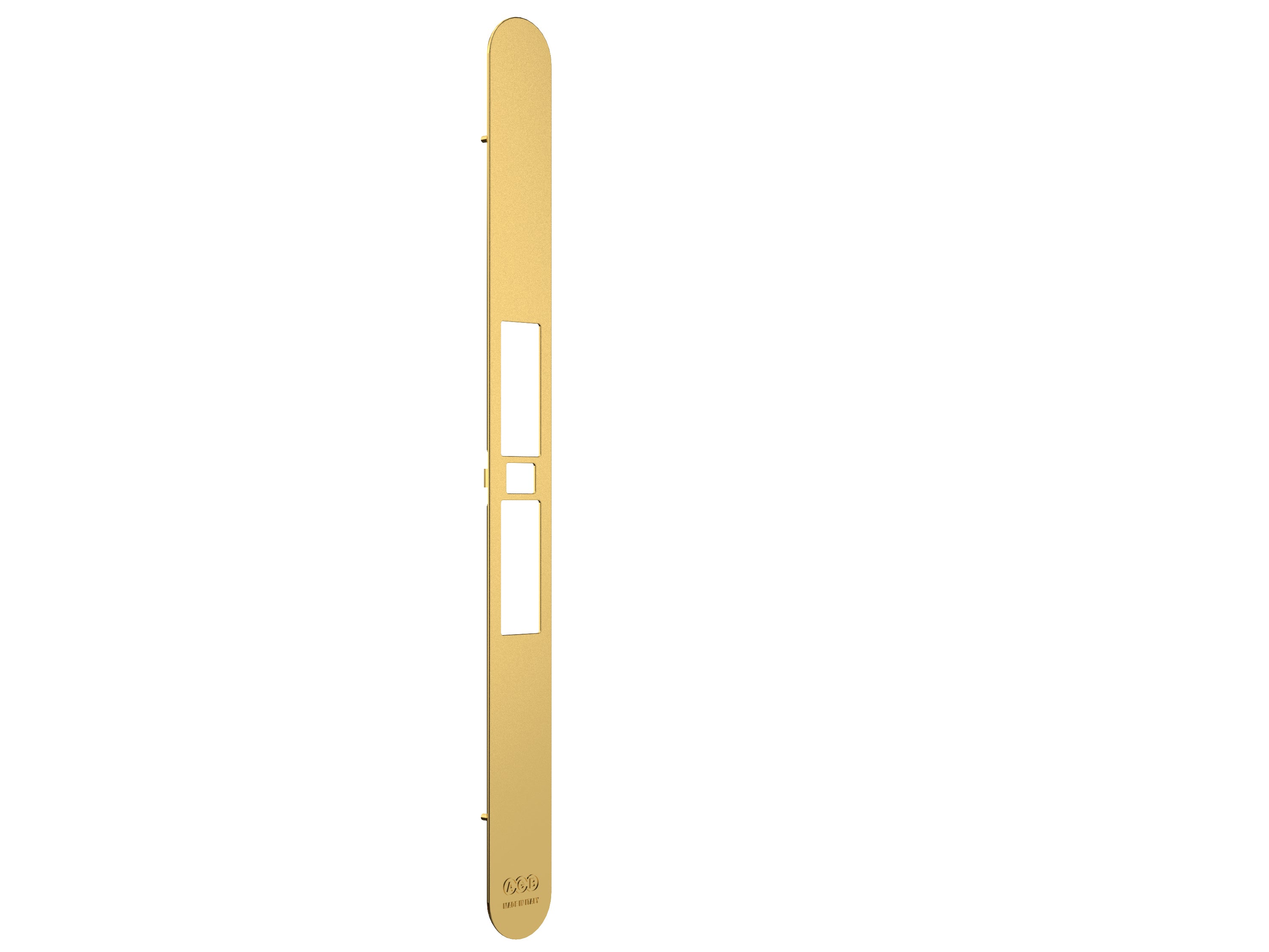 SERRATURA  TOUCH - FRONTALINO ORO- RITENUTA MAGNETICA REGOLABILE