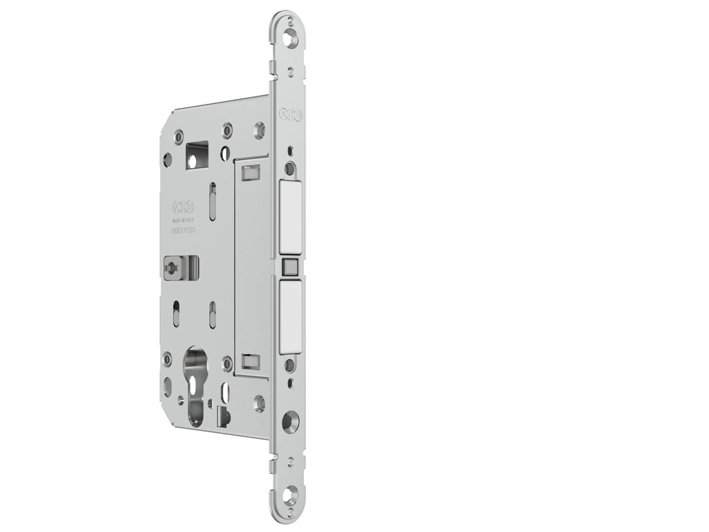 SERRATURA TOUCH & CLOSE-RITENUTA REGOLABILE CON RIFERMA SENZA CILINDRO-FRONTALINO BIANCO