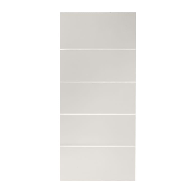 RIVESTIMENTO IN ALLUMINIO PER PORTA BLINDATA MODELLO LUDOVICA  SILVER - ARGENTO