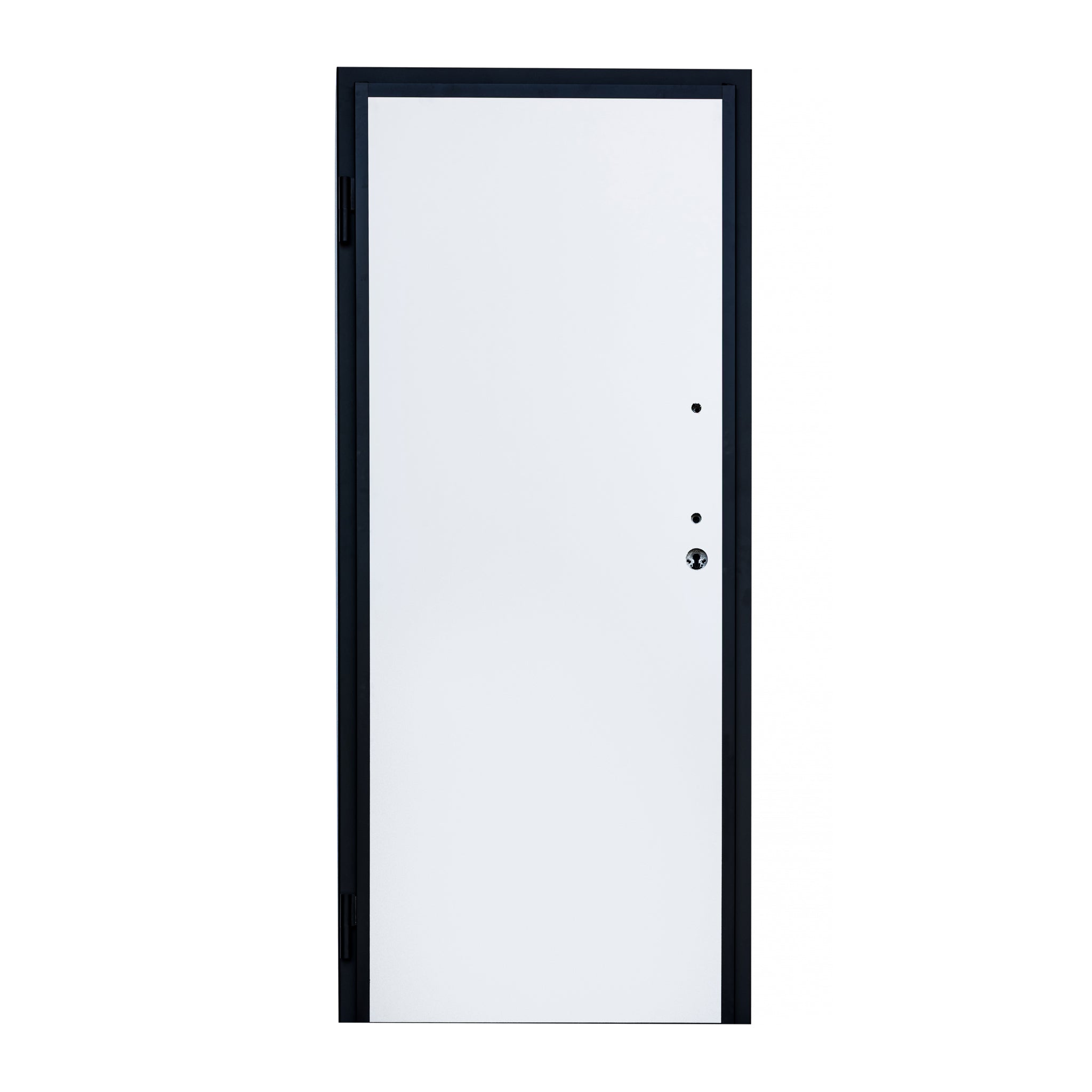 PORTA BLINDATA MODELLO GABRIELE CON PANNELLO ESTERNO IN ALLUMINIO RAL 7016 GRIGIO SCURO