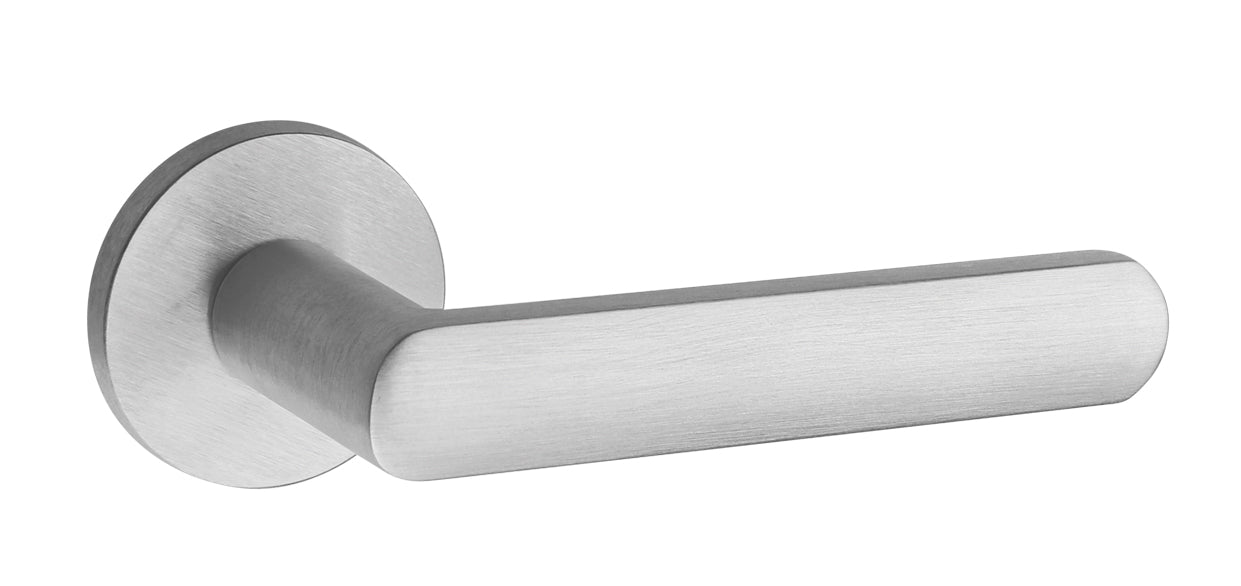 MANIGLIA MUSA CODICE 180R/208 F05 IN ZAMA CROMO SATINATO