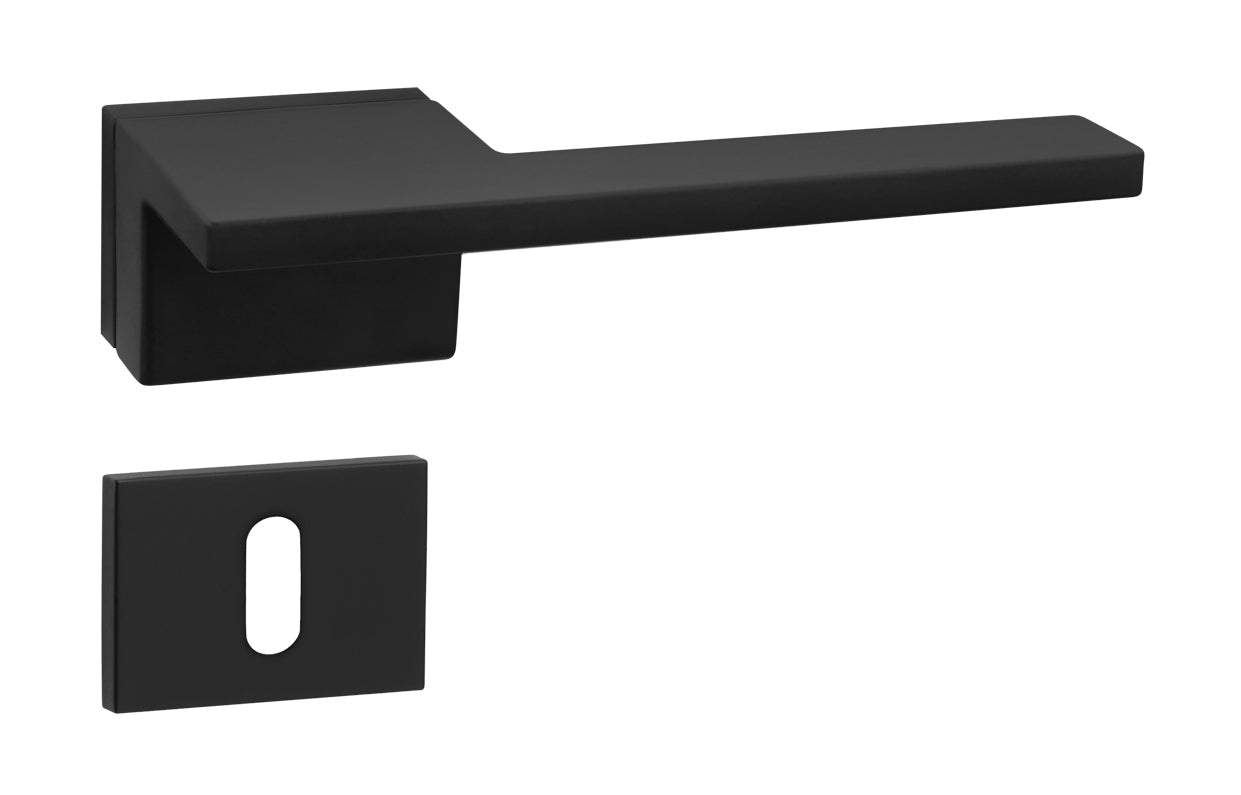 MANIGLIA NEW YORK CODICE 1215/264 FN IN ZAMA NERO OPACO