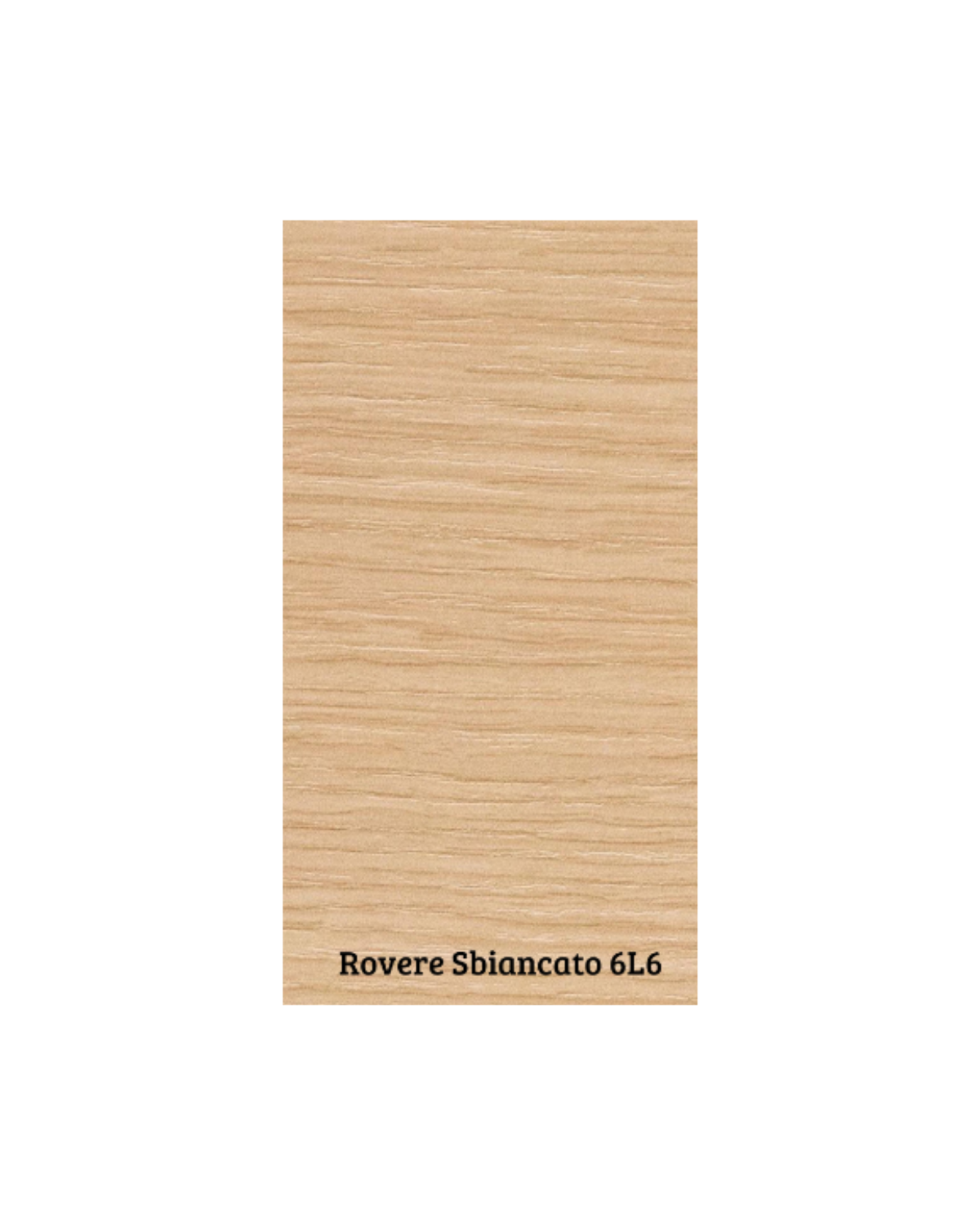 PANNELLO PER PORTA BLINDATA IN MELAMINICO  ROVERE SBIANCATO 6L6 LINEA PORO