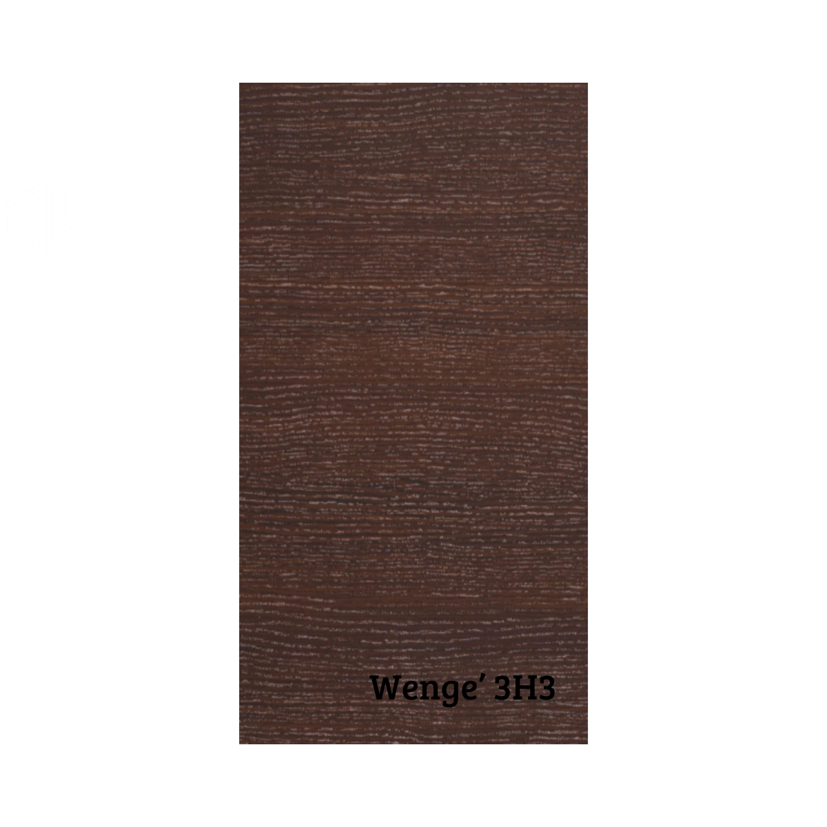 PANNELLO PER PORTA BLINDATA IN MELAMINICO WENGE' 3H3 LINEA PORO