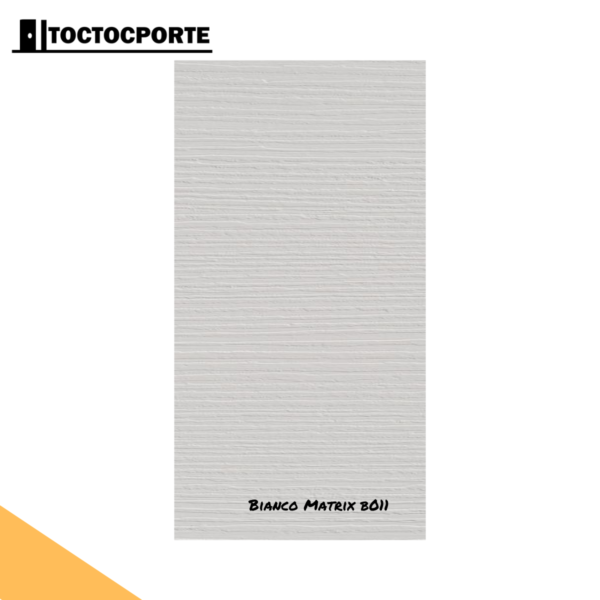 PANNELLO PER PORTA BLINDATA IN MELAMINICO BIANCO MATRIX B011 EFFETTO LEGNO