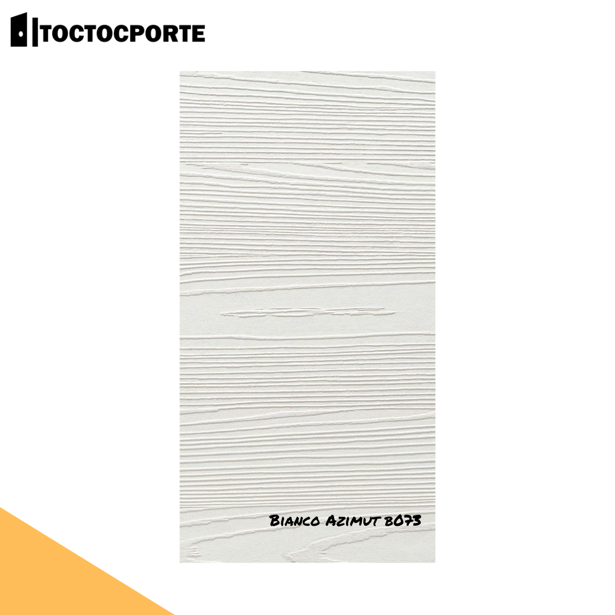 PANNELLO  PER PORTA BLINDATA IN MELAMINICO BIANCO AZIMUT BO73 EFFETTO LEGNO