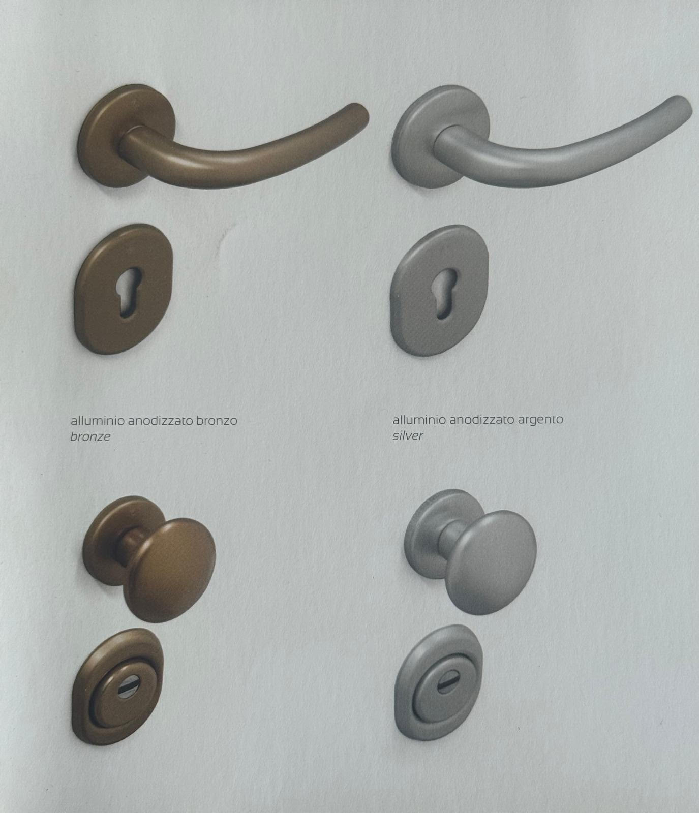 PORTA BLINDATA MODELLO GABRIELE CON PANNELLO ESTERNO IN ALLUMINIO RAL 7016 GRIGIO SCURO